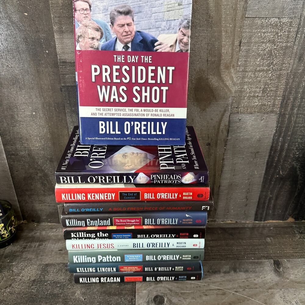10 Bill O'Reilly Book Lot 10 HC Books Edition The Killing Series
